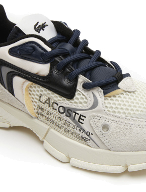 Жіночі кросівки Lacoste L003 Neo Trainers велюрові білі - фото 6 - Miraton