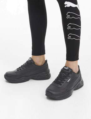Жіночі кросівки PUMA Cilia Mode зі штучної шкіри чорні