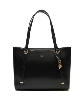 Женская сумка тоут Guess из экокожи черная - фото 1 - Miraton