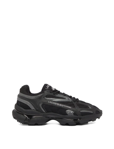 Мужские кроссовки Lacoste L003 Neo кожаные черные фото 1