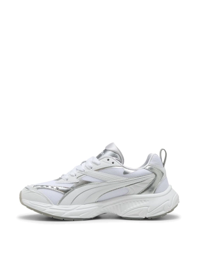 Жіночі кросівки PUMA Morphic Astro Escape Sneakers зі штучної шкіри срібного кольору - фото 2 - Miraton