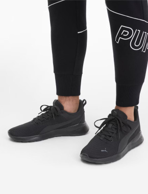 Чоловічі кросівки PUMA Anzarun Lite тканинні чорні - фото 6 - Miraton