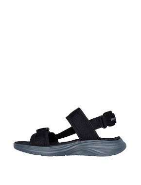 Чоловічі сандалі Skechers Vapor Foam тканинні чорні - фото 2 - Miraton