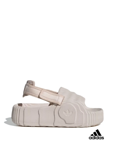 Жіночі сандалі Adidas Adilette 22 XLG гумові бежеві фото 1