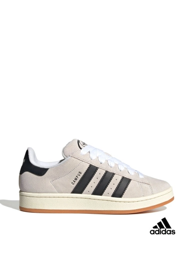 Жіночі кеди Adidas Campus замшеві чорні фото 1