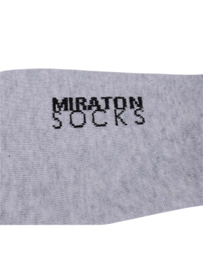 Чоловічі шкарпетки короткі MIRATON бавовняні сірі - фото 3 - Miraton