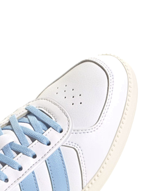 Жіночі кеди Adidas Breaknet Sleek з екошкіри білі - фото 7 - Miraton