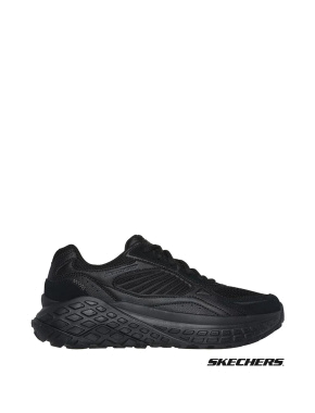 Мужские кроссовки Skechers из искусственной кожи черные - фото  - Miraton
