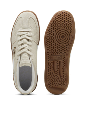 Мужские кеды PUMA Palermo Sneakers замшевые молочного цвета - фото 4 - Miraton