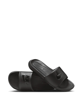 Женские шлепанцы Nike резиновые черные - фото 3 - Miraton