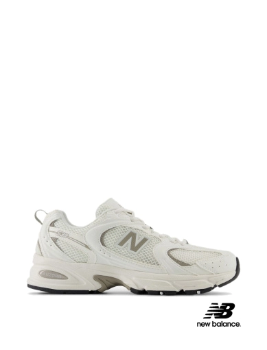 Женские кроссовки New Balance 530 тканевые белые фото 1