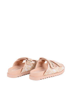 Жіночі шльопанці Guess з екошкіри бежеві - фото 4 - Miraton