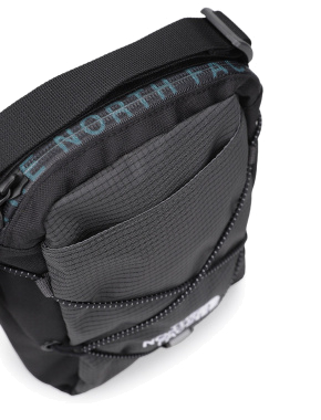 Сумка крос-боді The North Face тканинна чорна - фото 4 - Miraton