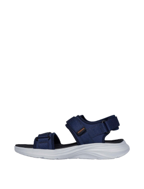Чоловічі сандалі Skechers Vapor Foam тканинні сині - фото 2 - Miraton