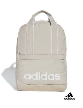 Чоловічий рюкзак Adidas бежевий тканинний - фото 1 - Miraton