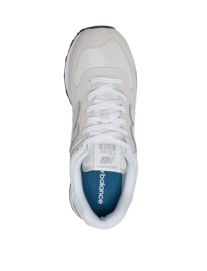 Женские кроссовки New Balance 574 замшевые серые - фото 3 - Miraton