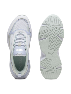 Женские кроссовки PUMA Cassia тканевые белые - фото 4 - Miraton