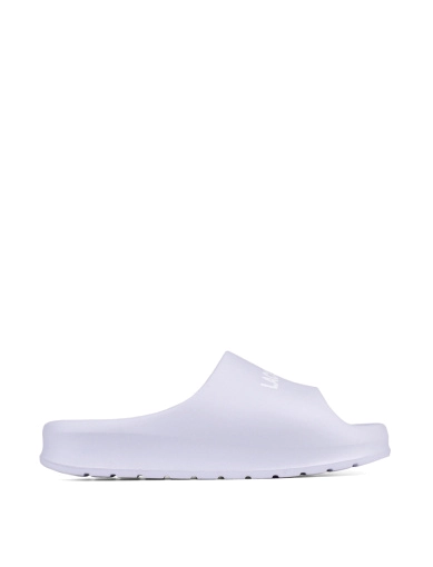 Женские шлепанцы Lacoste Serve Slide 2.0 серо-голубые фото 1