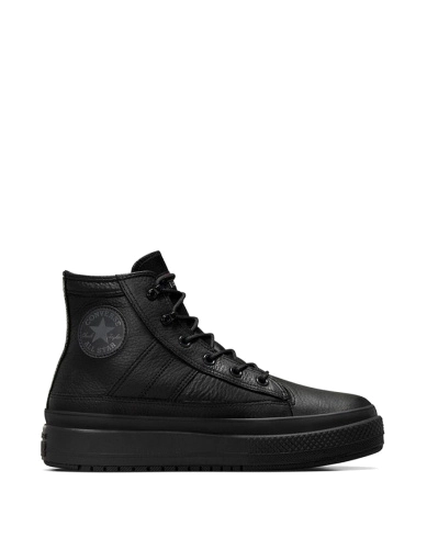 Жіночі черевики Converse CHUCK TAYLOR ALL STAR EQUIP WP шкіряні чорні з підкладкою з текстилю (A08557C) фото 1