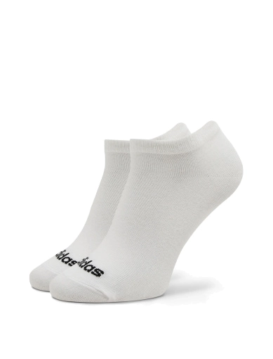 Короткі шкарпетки Adidas тканинні білі - фото 2 - Miraton