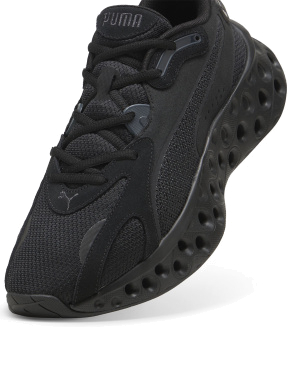 Мужские кроссовки PUMA Softride Frequence тканевые черные - фото 5 - Miraton