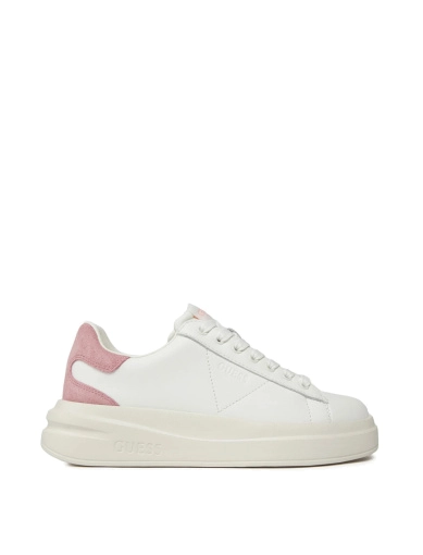 Жіночі кеди Guess зі штучної шкіри білі фото 1