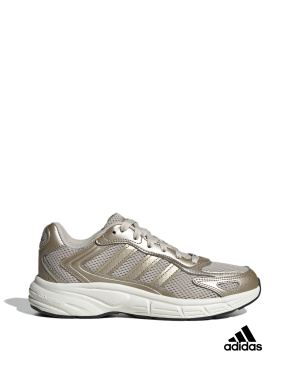 Женские кроссовки Adidas Eclyptix 2000 из экокожи золотого цвета - фото  - Miraton
