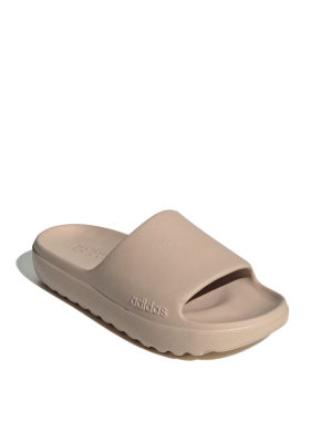 Чоловічі шльопанці Adidas UNI ADILETTE LUMIA гумові бежеві - фото 3 - Miraton
