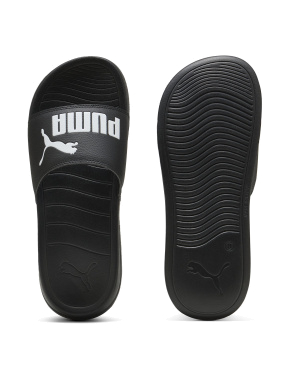 Мужские шлепанцы PUMA Popcat 20 резиновые черные - фото 4 - Miraton