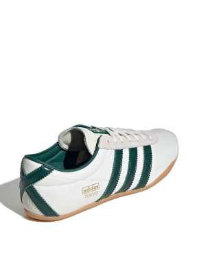 Женские кеды Adidas Tokyo тканевые молочного цвета - фото 4 - Miraton