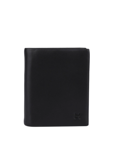 Чоловічий гаманець MIRATON шкіряний чорний (970985-13) фото 1