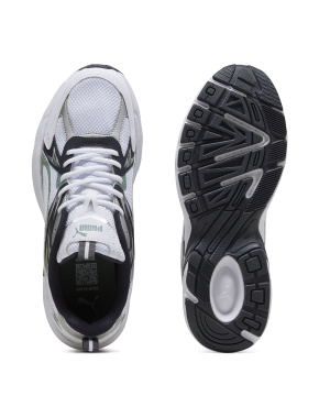 Чоловічі кросівки PUMA Milenio Tech Sneakers зі штучної шкіри чорні - фото 4 - Miraton