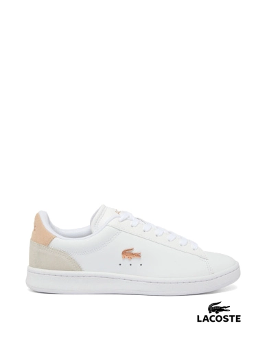 Жіночі кеди Lacoste CARNABY шкіряні білі фото 1