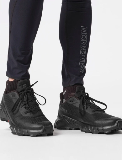 Чоловічі кросівки Salomon ALPHACROSS 5 тканинні чорні фото 1