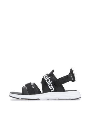 Мужские сандалии New Balance 750 из экокожи черные - фото 2 - Miraton