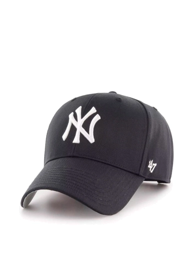 Кепка 47 Brand New York Yankees MVP Snapback чёрная фото 1