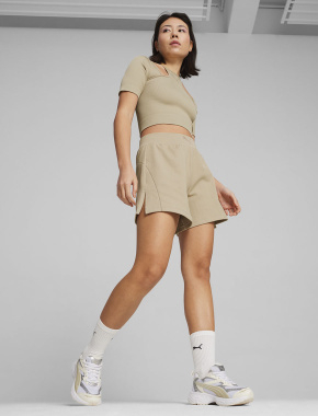 Женские кроссовки PUMA Morphic Metallic из искусственной кожи белые - фото 7 - Miraton