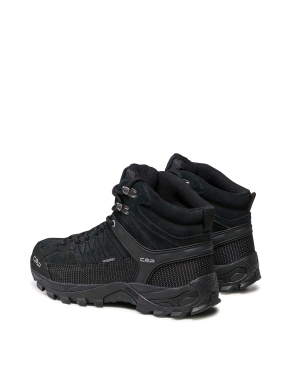 Чоловічі черевики CMP RIGEL MID WMN TREKKING SHOE WP замшеві чорні з підкладкою з текстилю - фото 2 - Miraton