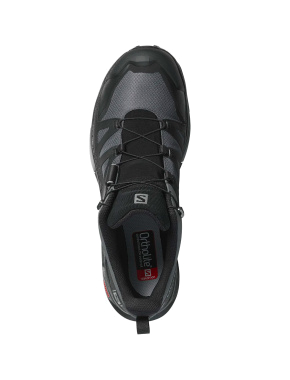 Мужские кроссовки Salomon X ULTRA 4 GTX из искусственной кожи серые - фото 3 - Miraton