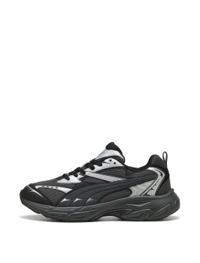 Женские кроссовки PUMA Morphic Retro из искусственной кожи черные - фото 2 - Miraton
