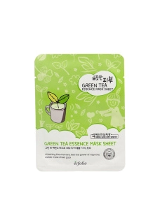 Маска тканевая для лица с зеленым чаем Pure Skin 25 мл - фото  - Miraton