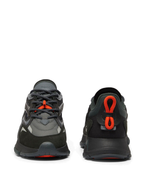 Мужские кроссовки Lacoste L003 Neo Trainers велюровые черные - фото 5 - Miraton