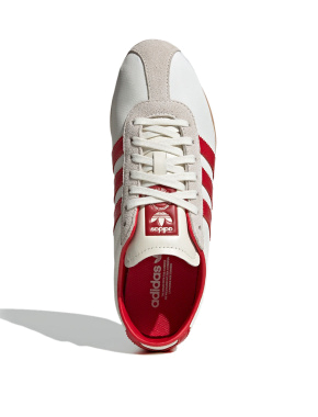 Жіночі кеди Adidas Tokyo тканинні молочного кольору - фото 5 - Miraton