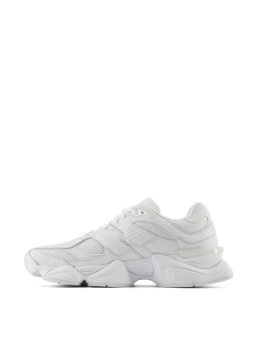 Жіночі кросівки New Balance 9060 шкіряні білі - фото 2 - Miraton