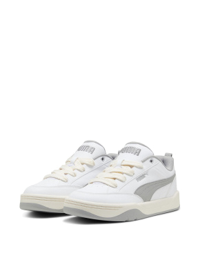 Жіночі кеди PUMA Park Lifestyle зі штучної шкіри білі - фото 3 - Miraton