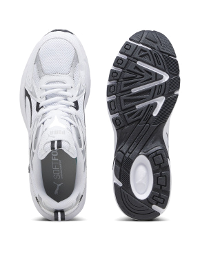 Мужские кроссовки PUMA Milenio Tech Sneakers из искусственной кожи черные - фото 4 - Miraton