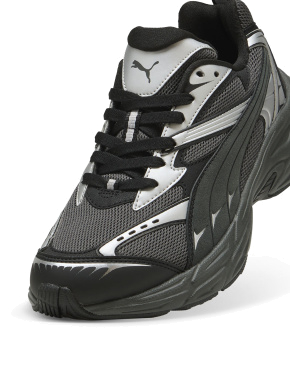 Женские кроссовки PUMA Morphic Retro из искусственной кожи черные - фото 5 - Miraton