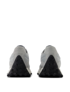 Чоловічі кросівки New Balance 327 замшеві сірі - фото 5 - Miraton