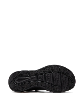Жіночі сандалі Skechers D'Lux Walker тканинні чорні - фото 6 - Miraton