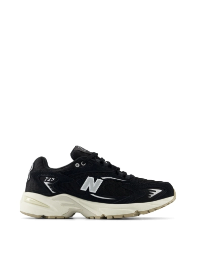 Жіночі кросівки New Balance 725 замшеві чорні (ML725BB) фото 1